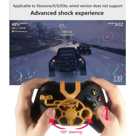 Gaming Racing Wheel Mini Steering Game Controller for Xbox One X S Elite 3D Printed Accessories